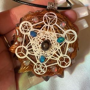 Third eye Pinecone style pendant